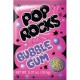 Pop Rocks Bubble Gum, Pack of 6 Pop Rocks